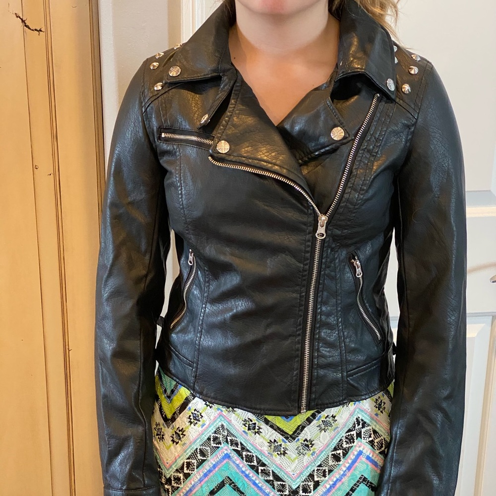 Leather jacket